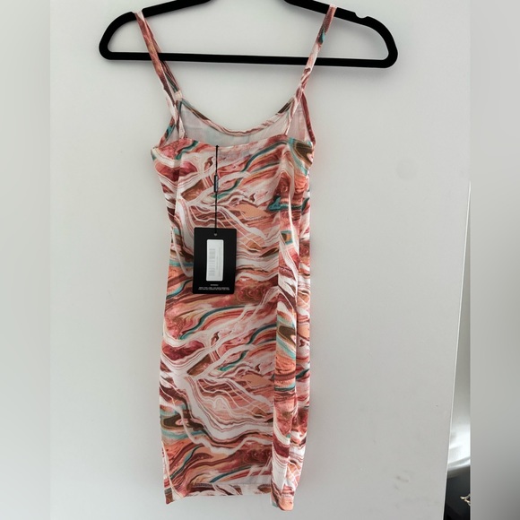 NWT Multi Ribbed Bodycon Dress - Picture 6 of 6